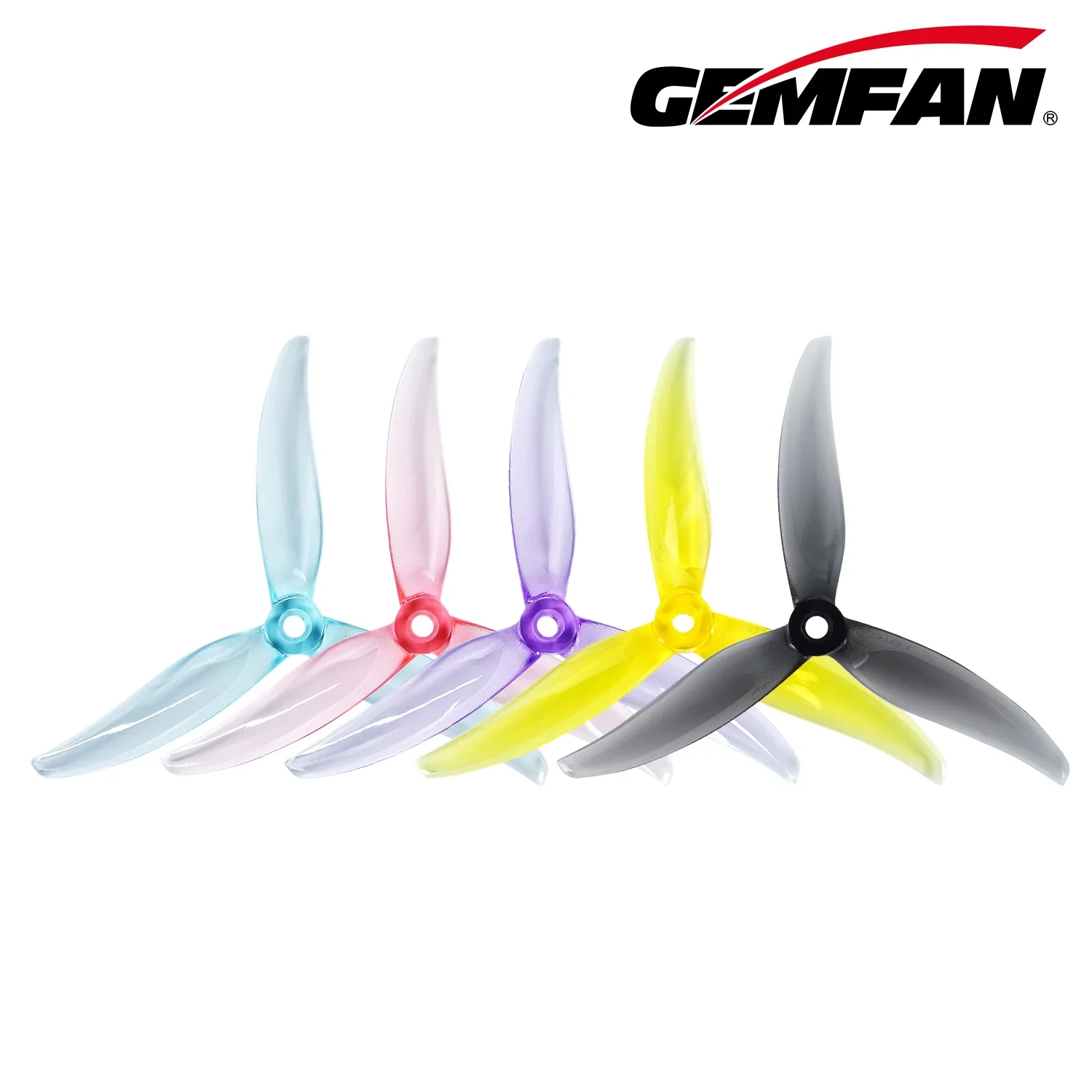 Drone Racing Motor - 12 paar Gemfan 5129.2 MinJae 3-blads