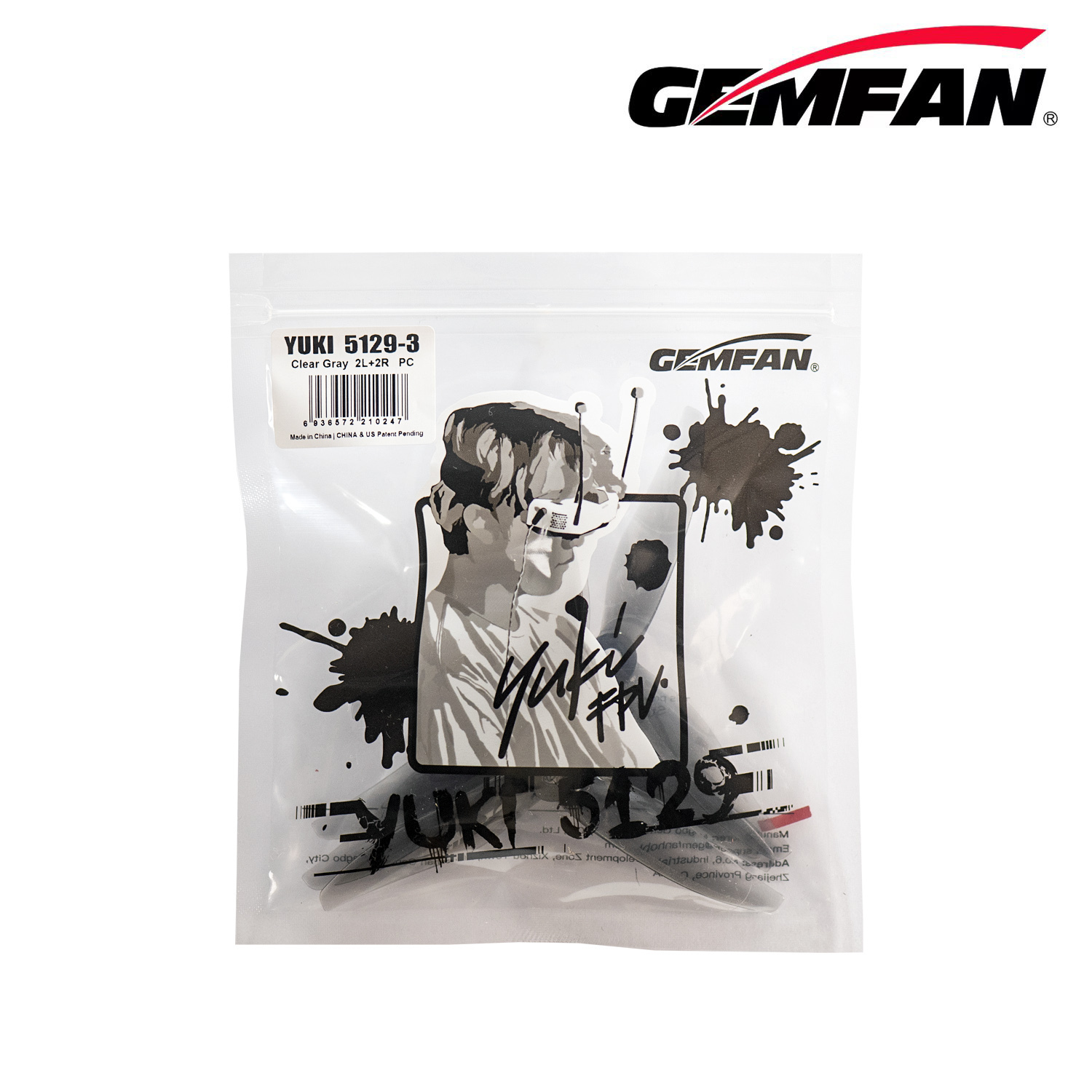 Drone Racing Motor - Gemfan 5129 5 inch 3 Blade/tri-blade