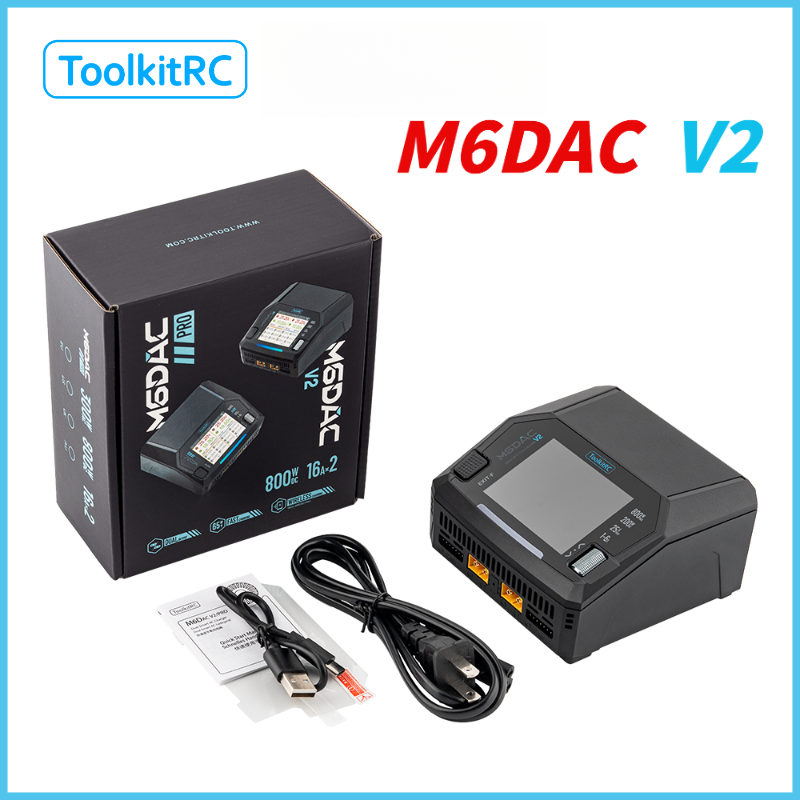 ToolkitRC M6DAC V2 RC Auto 7.4 - Drone Racing Charger recensie en prijs