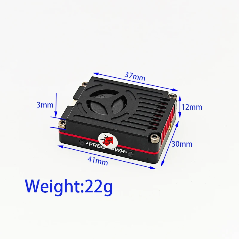 3.3G 3W FPV VTX 16CH 3000mw FP - Drone Racing Transmitter recensie en prijs