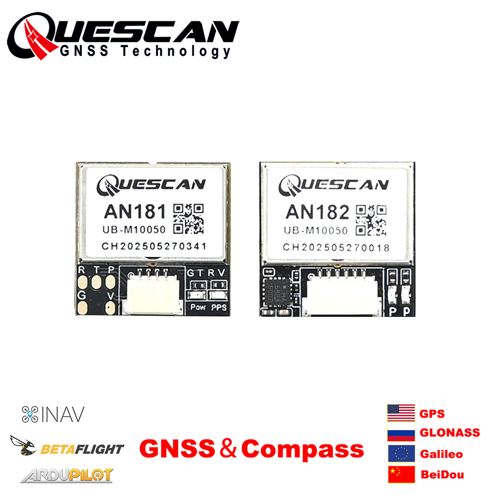 QUESCAN 18mm M10 GPS GNSS-modu - Drone Racing Flight Controller recensie en prijs