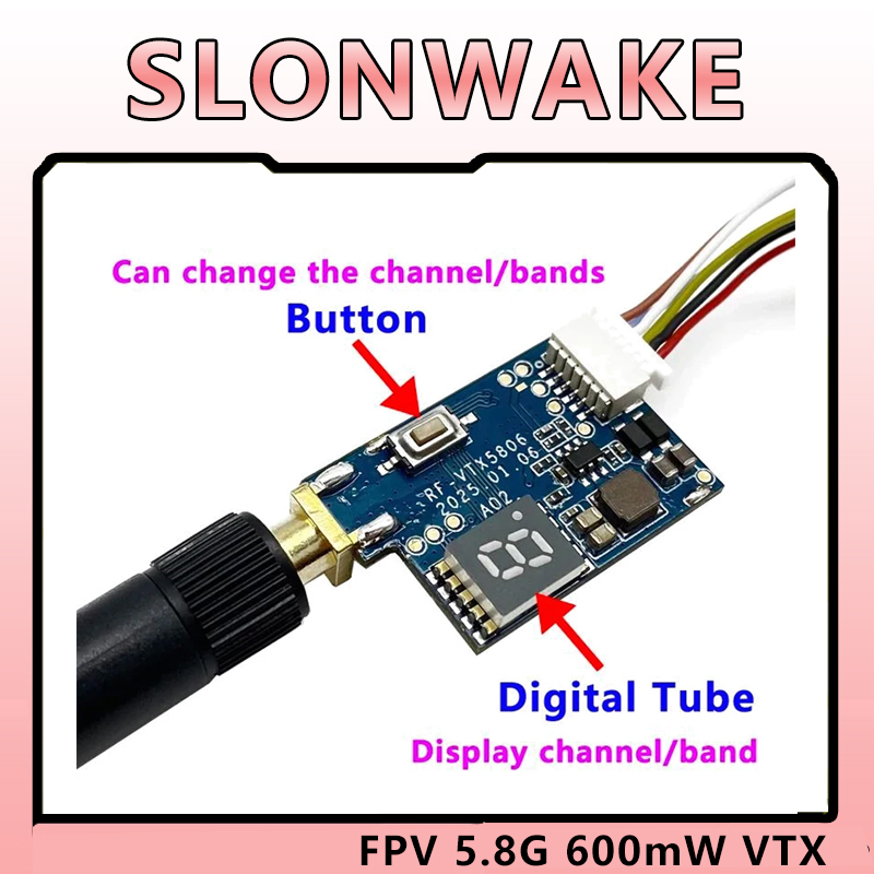 SLONWAKE 5.8G TS5823 PRO Mini  - Drone Racing Transmitter recensie en prijs
