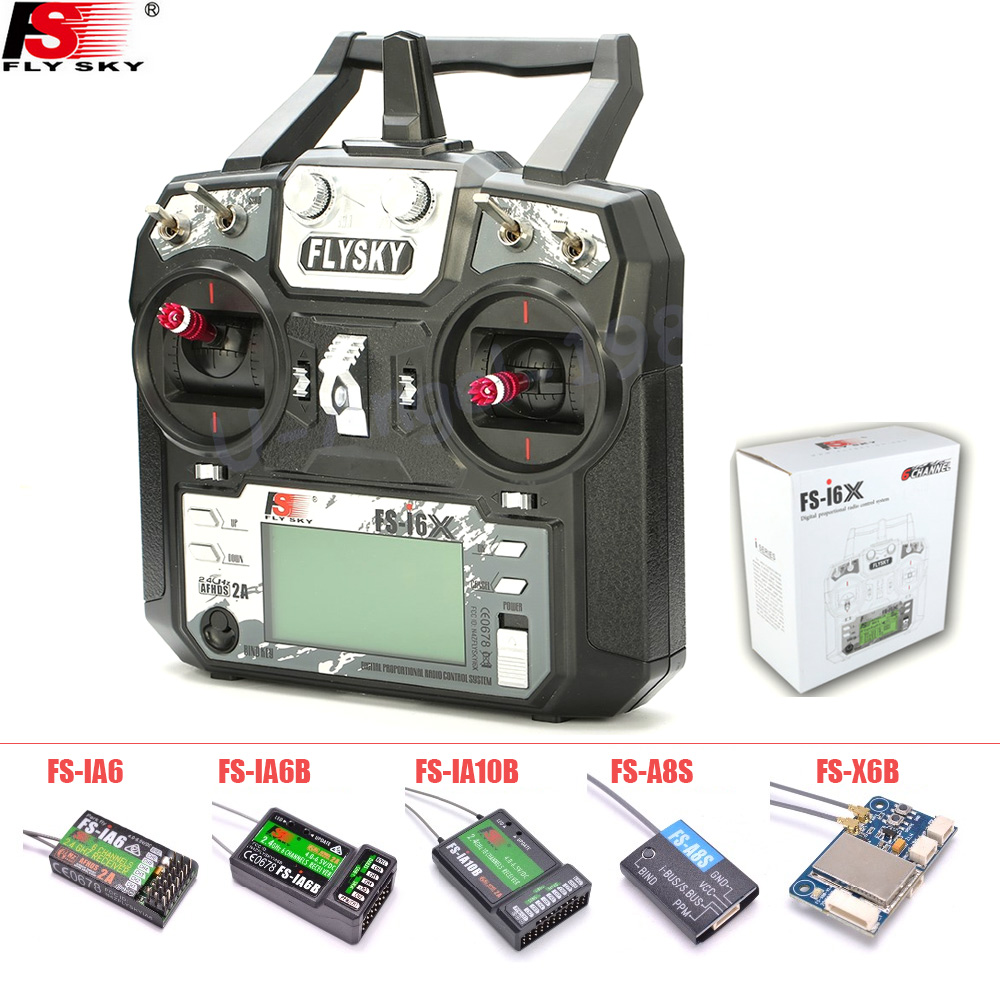 FLYSKY FS-i6X FS i6X 10CH 2,4  - Drone Racing Transmitter recensie en prijs