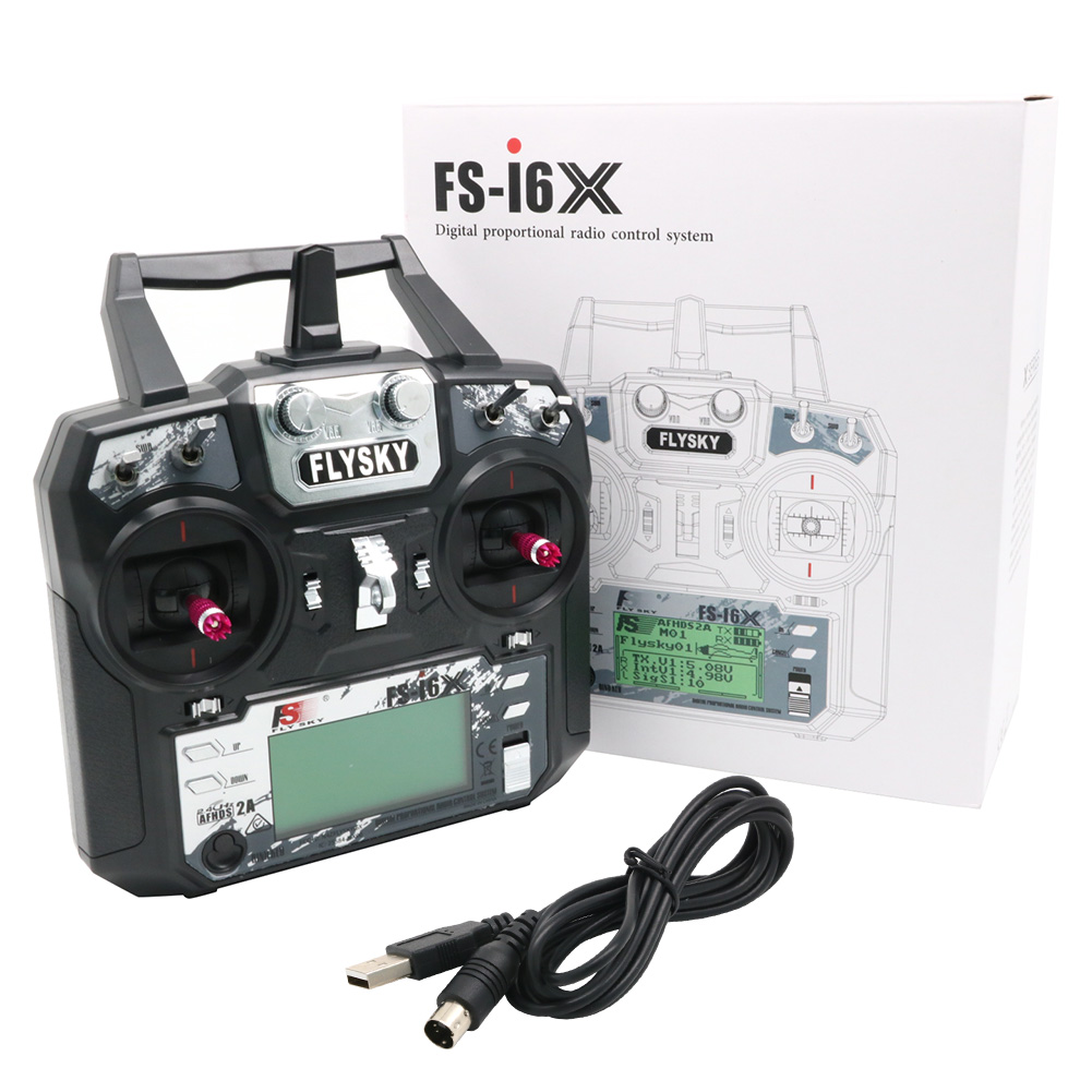 FLYSKY FS-i6X FS i6X 10CH 2,4  - Drone Racing Transmitter recensie en prijs