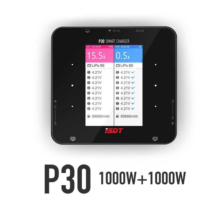 ISDT P30 Dual Balance Charger  - Drone Racing Charger recensie en prijs